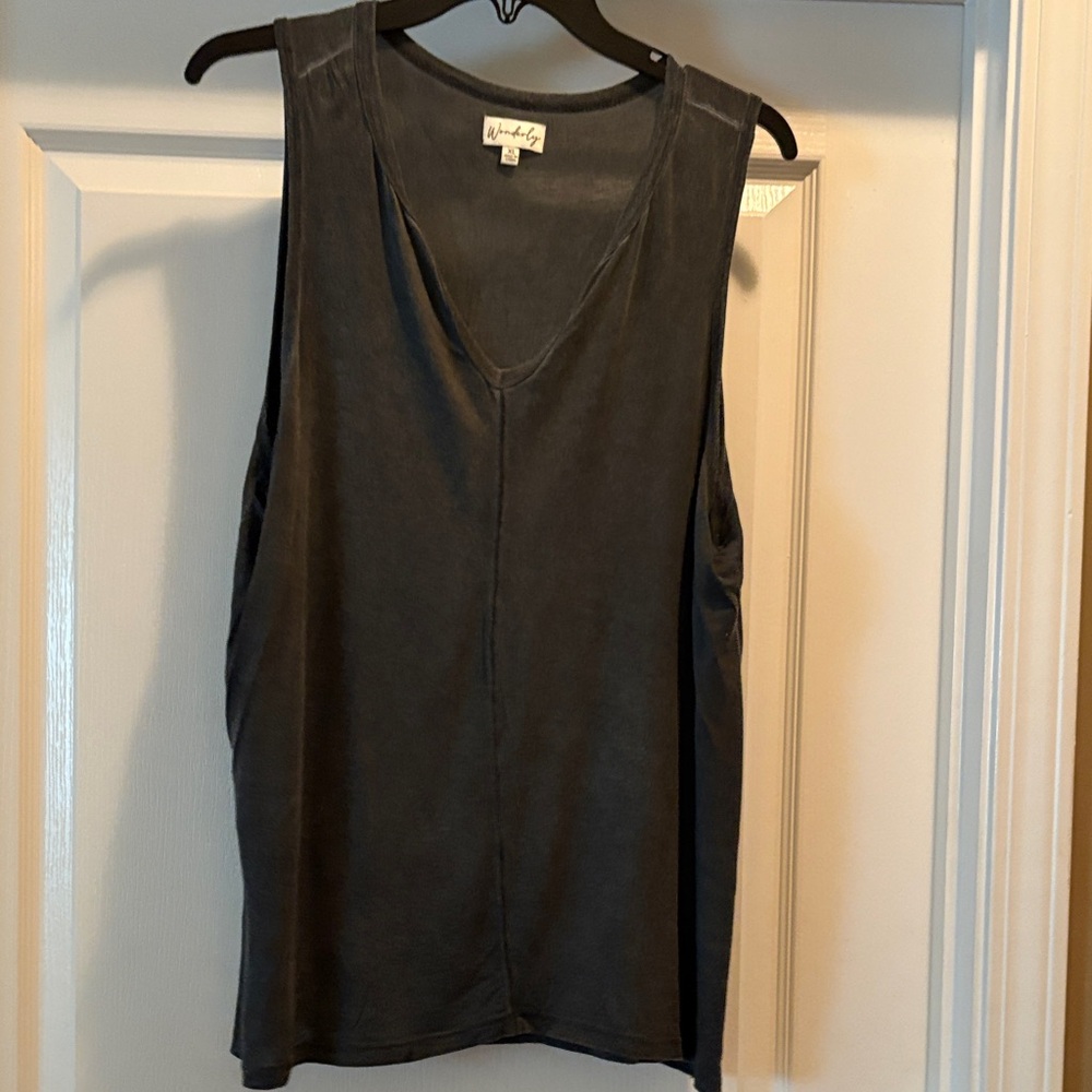 Wonderly Charcoal Tank Top